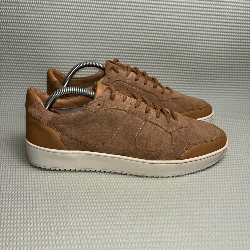 Royal Republiq Fashion Sneakers Leather Suede Men’s Size 8.5 Lite Brown